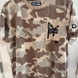 Zoo York Camo T-Shirt with Pocket